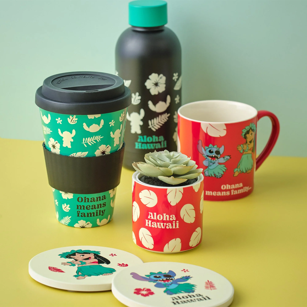 DISNEY LILO & STITCH - SOTTOBICCHIERI (CERAMICA)