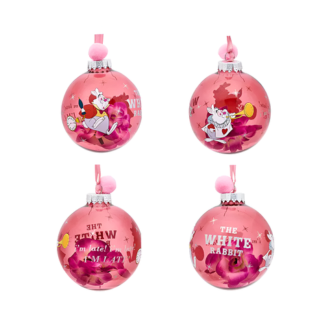 Disney: Alice in Wonderland - Set palline Natale