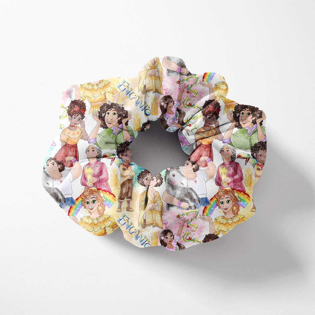 Scrunchie: Encanto watercolor