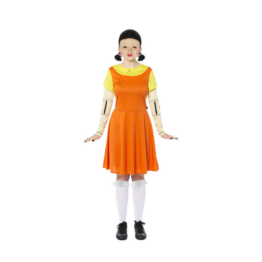 Squid Game: Doll - Costume (Deluxe)