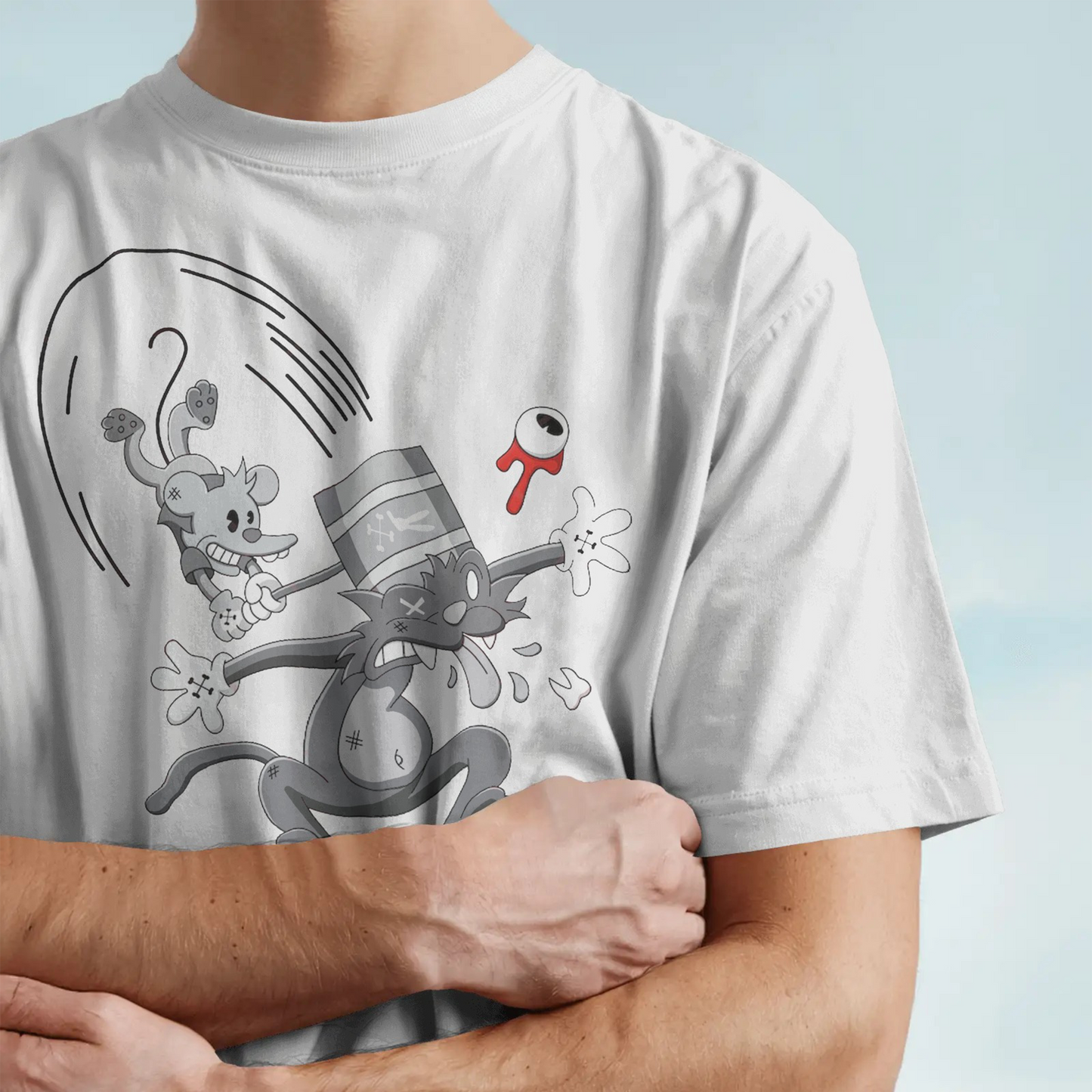 T-shirt: Duo Caotico