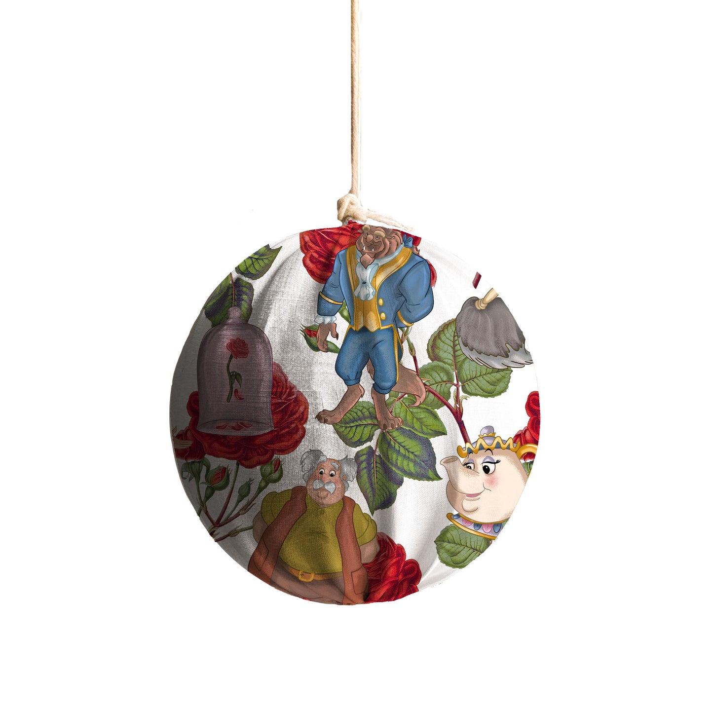Pallina Natale - La Bella e la Bestia Mix