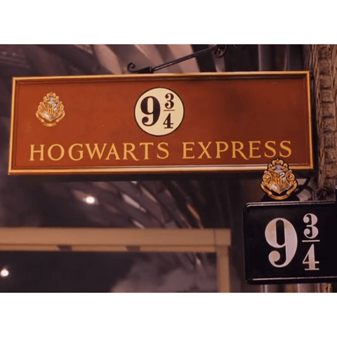 Harry Potter: Hogwarts Express - Targa da appendere