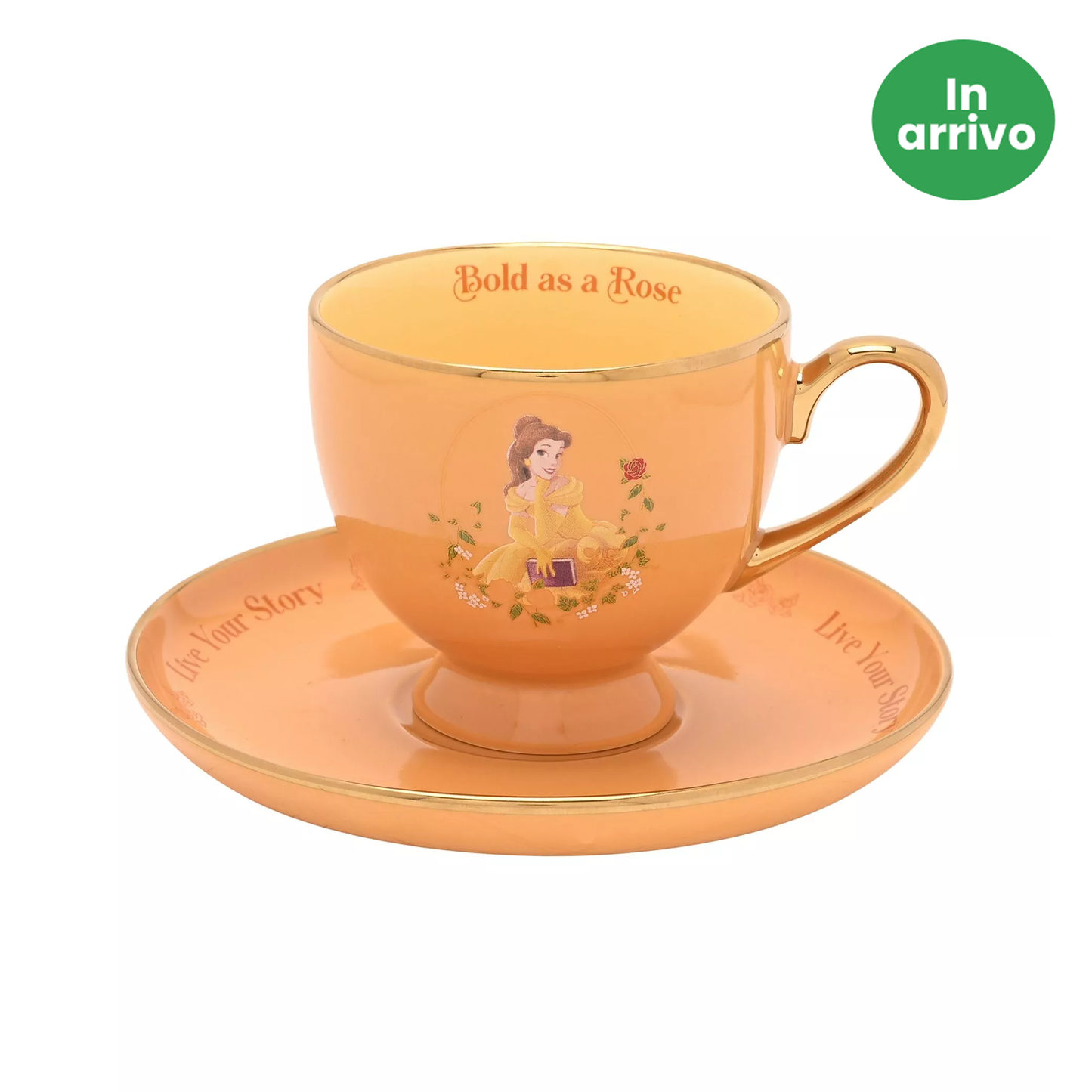 Disney: Belle - Tazza con piattino