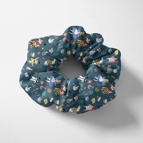 Scrunchie: Alice nel Paese delle Meraviglie Mix