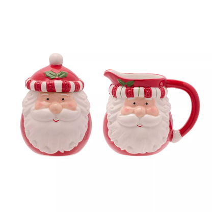Magic Christmas: Babbo Natale - Set zuccheriera e lattiera