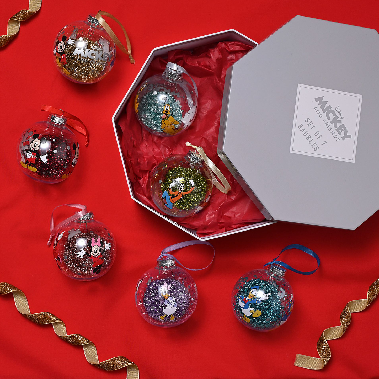 Disney: Mickey & Friends - Set palline Natale