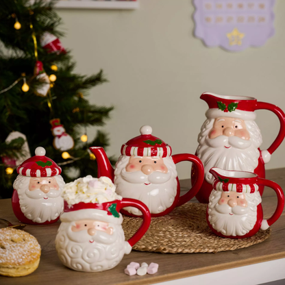 Magic Christmas: Babbo Natale - Set zuccheriera e lattiera