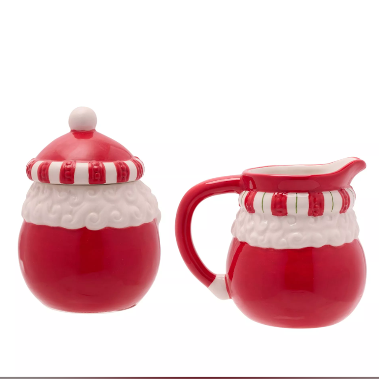 Magic Christmas: Babbo Natale - Set zuccheriera e lattiera