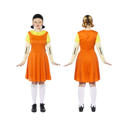 Squid Game: Doll - Costume (Deluxe)