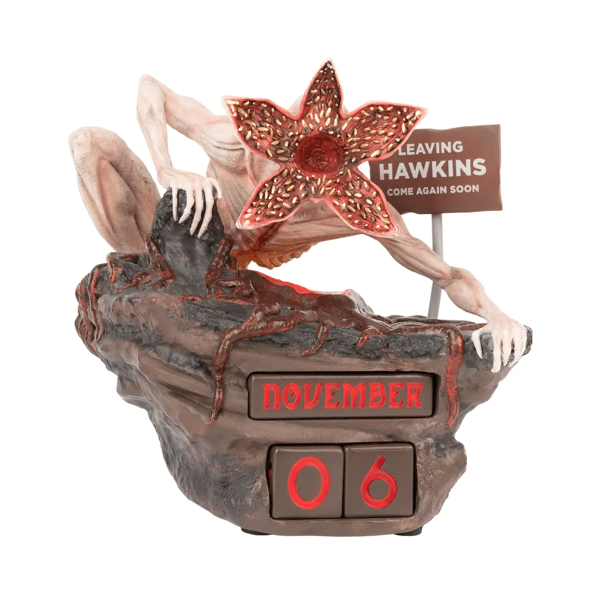 Stranger Things: Demogorgone - Calendario perpetuo 3d