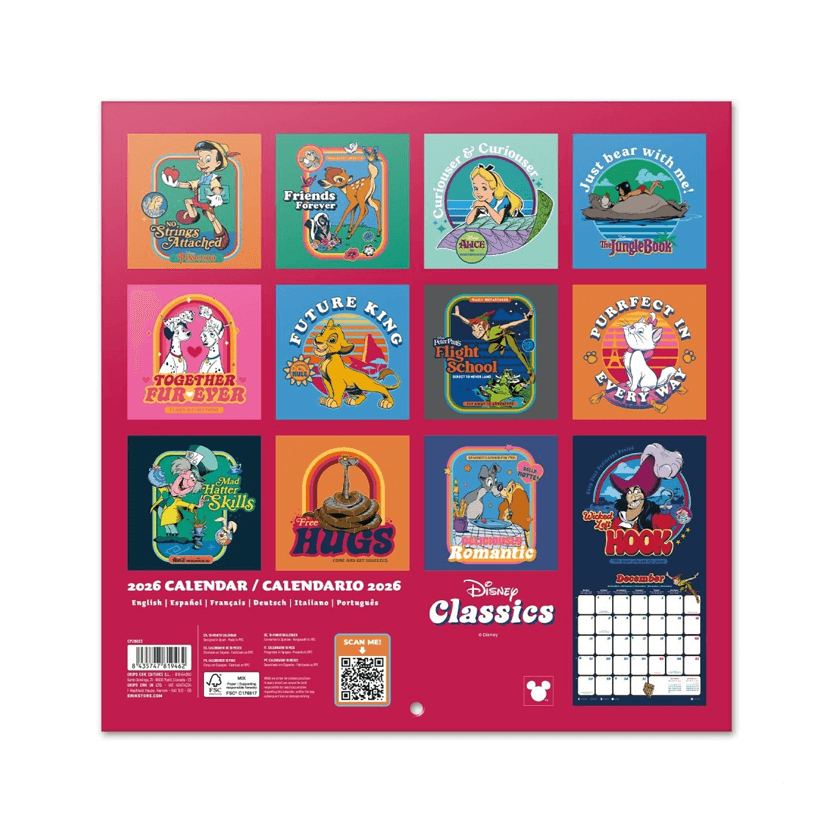 Disney: Classici Disney - Calendario 2026