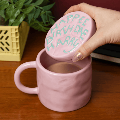 Harry Potter: Happee Birthdae - Tazza con coperchio