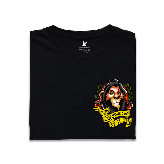 T-shirt: Idiots