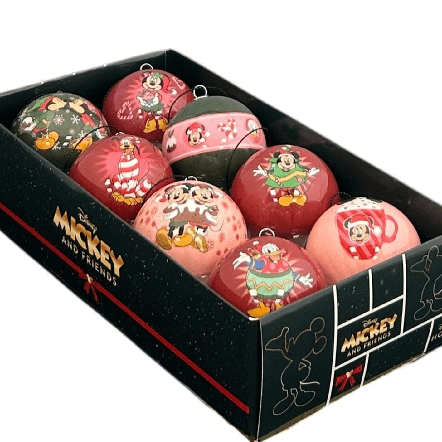 Disney: Mickey & Minnie - Set palline (8 pezzi)