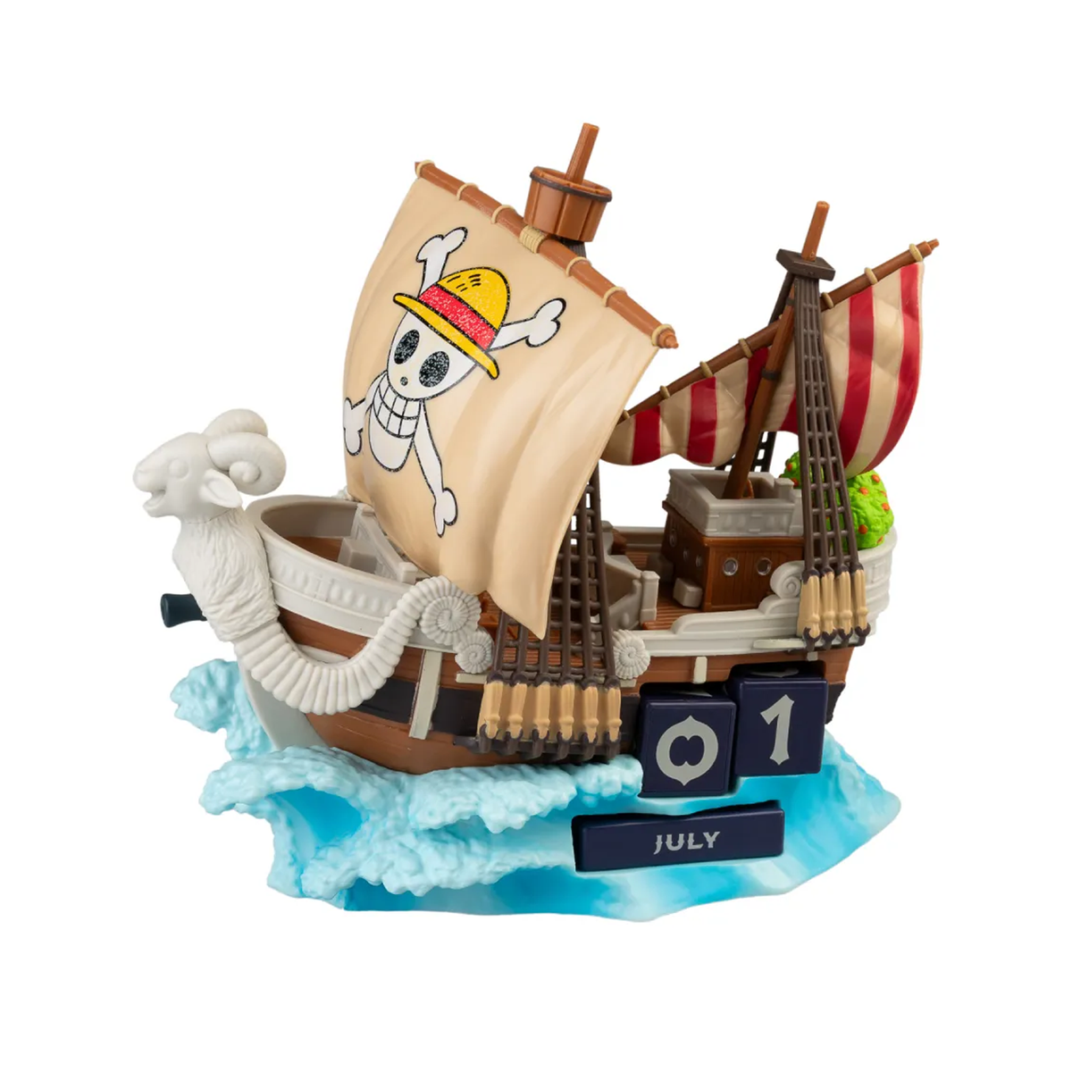 One Piece: Going Merry - Calendario perpetuo 3D