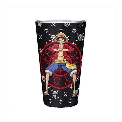 One Piece: Cappello di Paglia - Bicchiere vetro