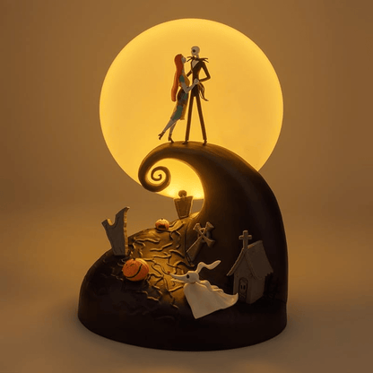Nightmare Before Christmas: Jack & Sally - Lampada