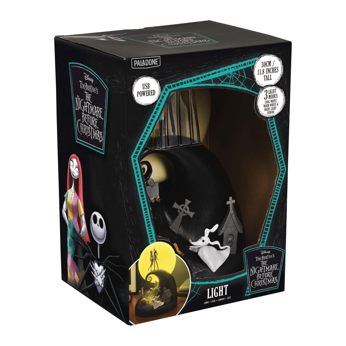 Nightmare Before Christmas: Jack & Sally - Lampada