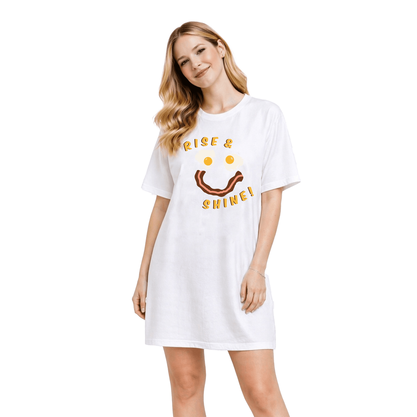 Magikolab: T-shirt Maxi Pigiama - Rise & Shine