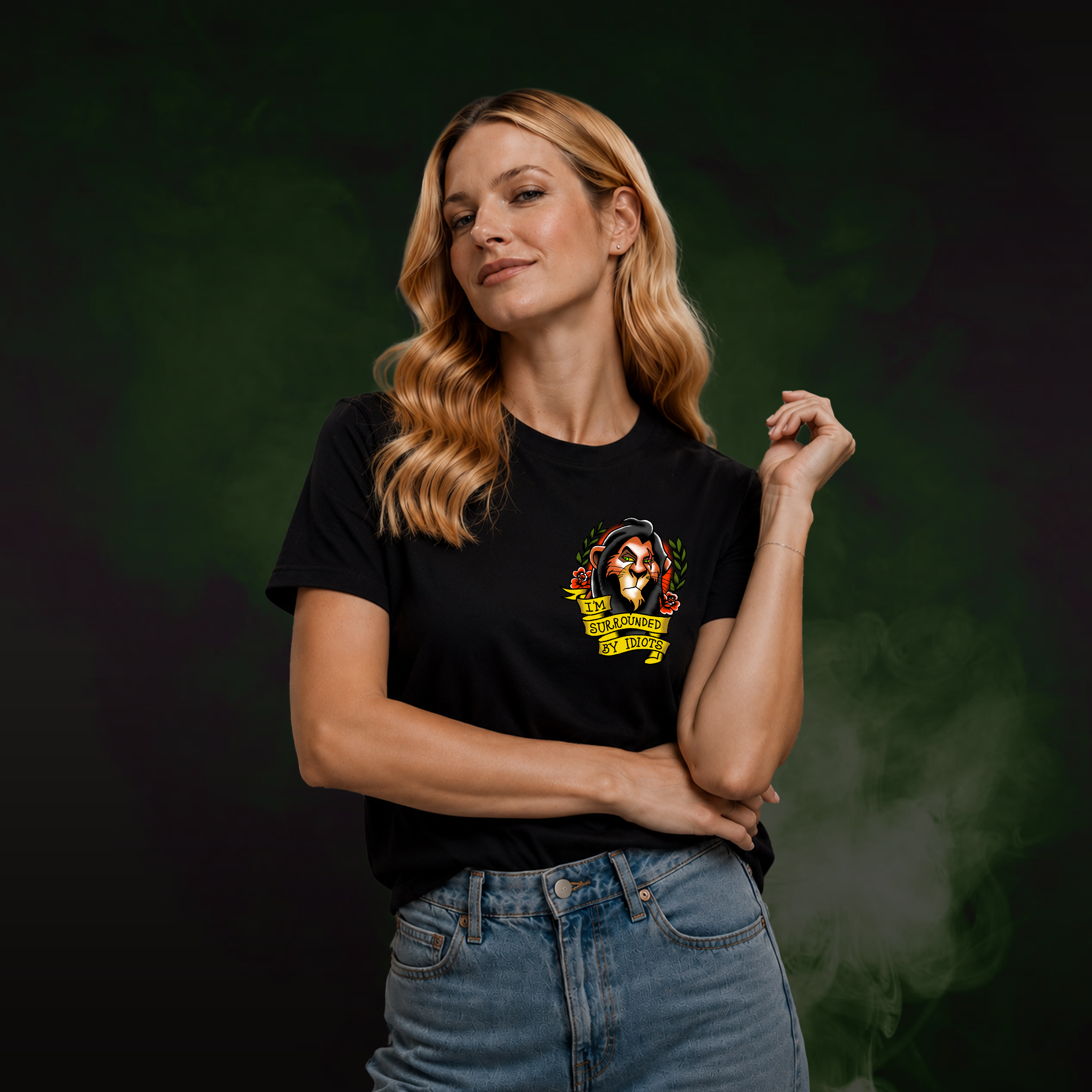 T-shirt: Idiots