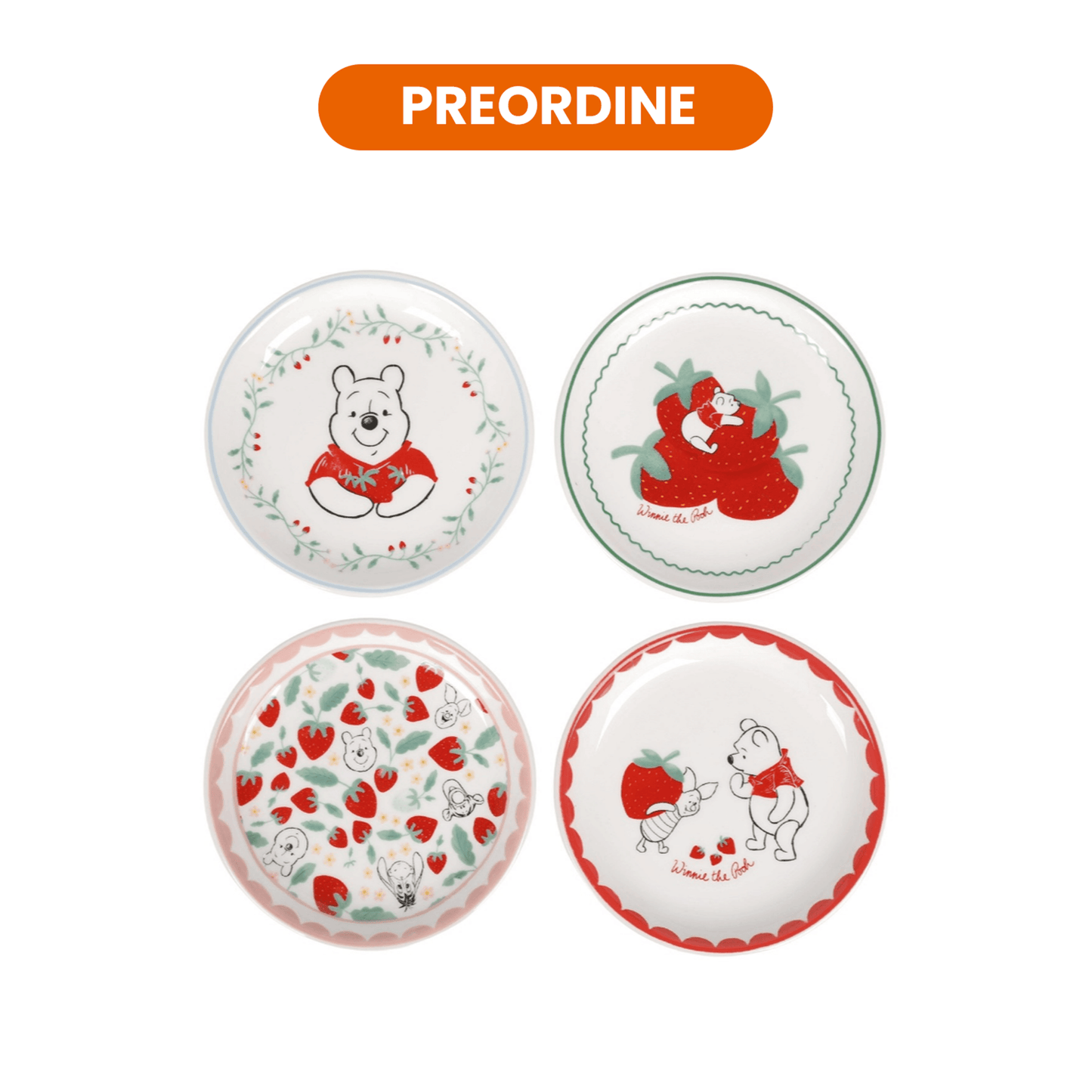 Disney: Winnie the Pooh - Piattini da dessert