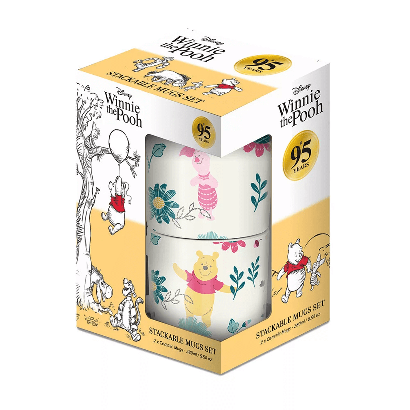 Disney: Winnie The Pooh - Forever Friends Set Tazze