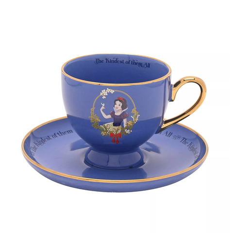 Disney: Set - Tazzine Principesse con piattino (6 pezzi)