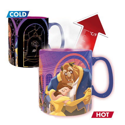 Disney: La Bella e la Bestia - Tazza termosensibile