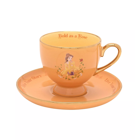 Disney: Set - Tazzine Principesse con piattino (6 pezzi)