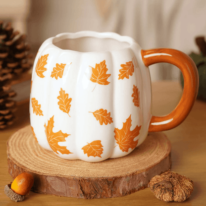 Autumn Vibes: Zucca foglie - Tazza