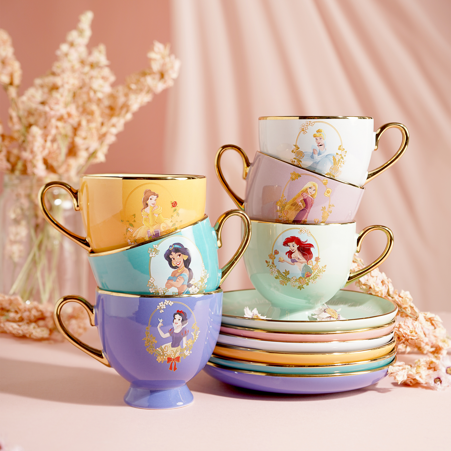 Disney: Jasmine - Tazza con piattino