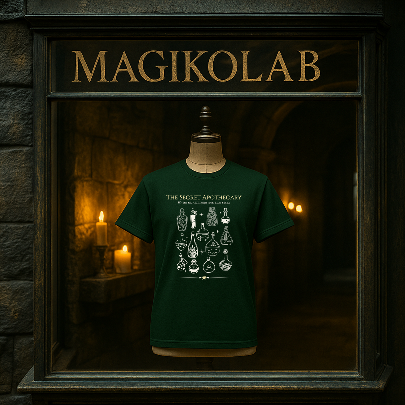 T-shirt: The Secret Apothecary