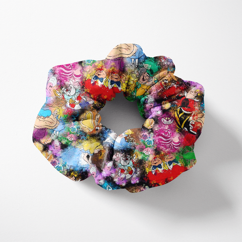 Scrunchie: Alice watercolor