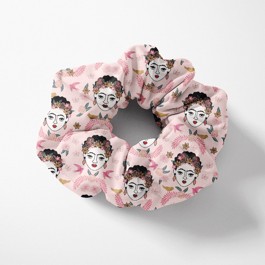 SCRUNCHIE FRIDA PINK